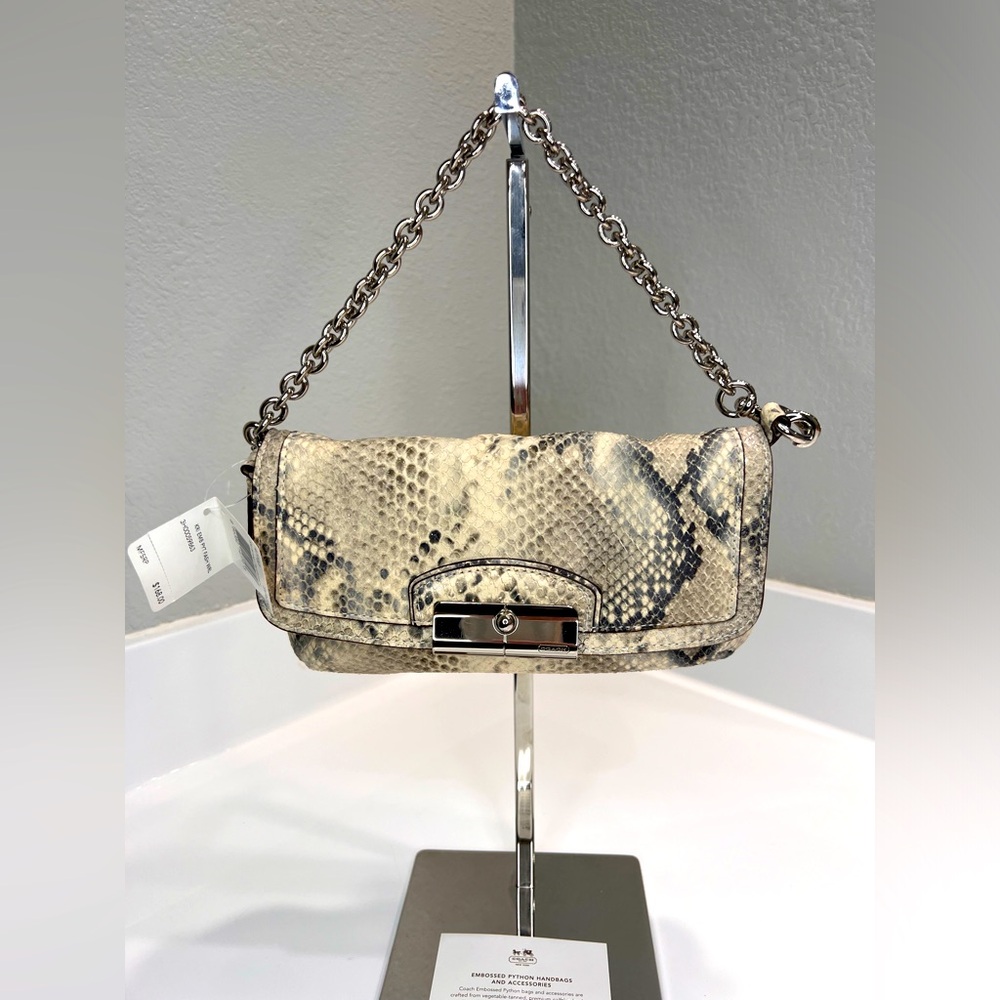 Coach Python Embossed Kristin